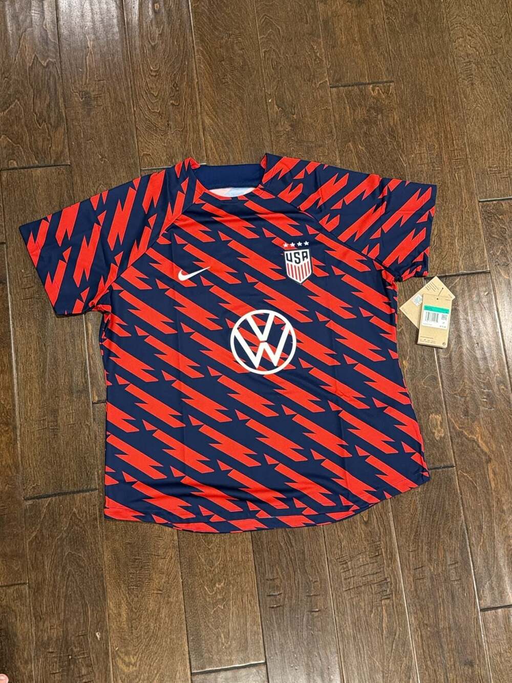 Nike Women's US Soccer 2023 Dri-FIT VW Pre-Match Training Jersey